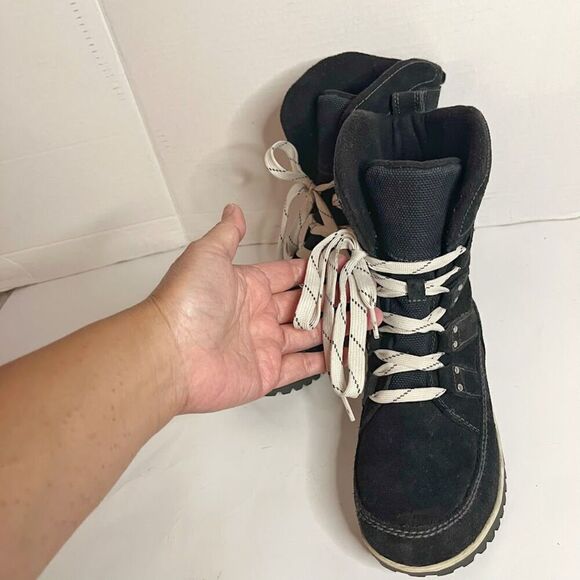 Sorel Meadow Lace Suede Leather Lined Snow Winter Short Boots - Picture 7 of 14